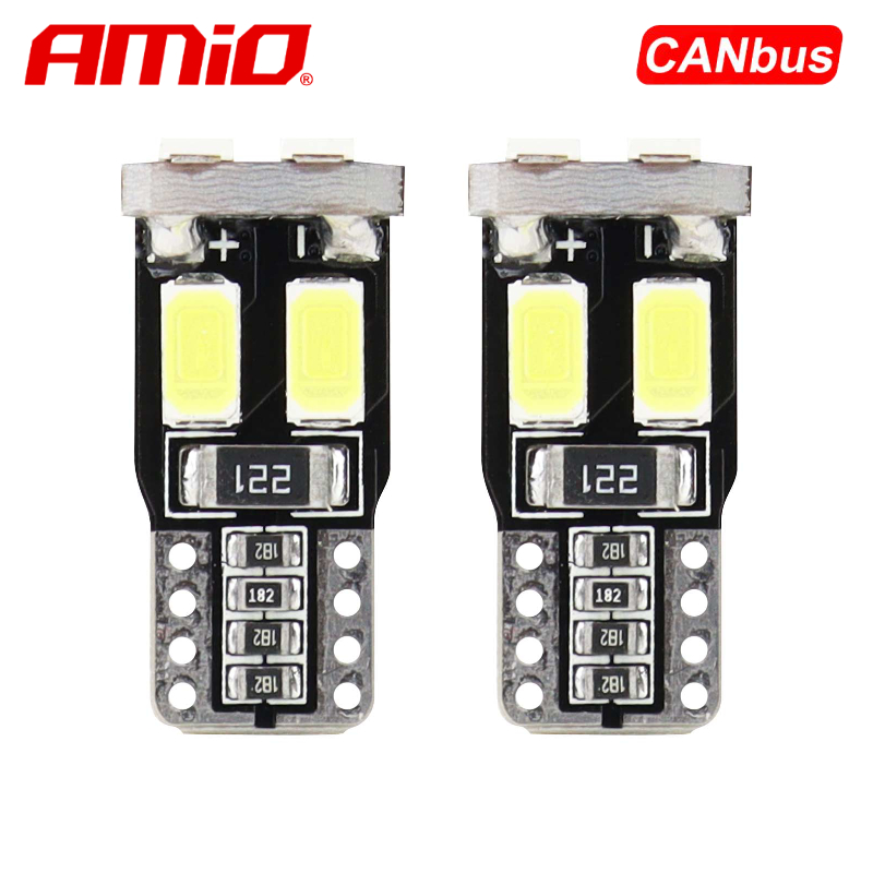 LLAMPA LED CANBUS AMiO AM-01622 5730-6SMD W5W...