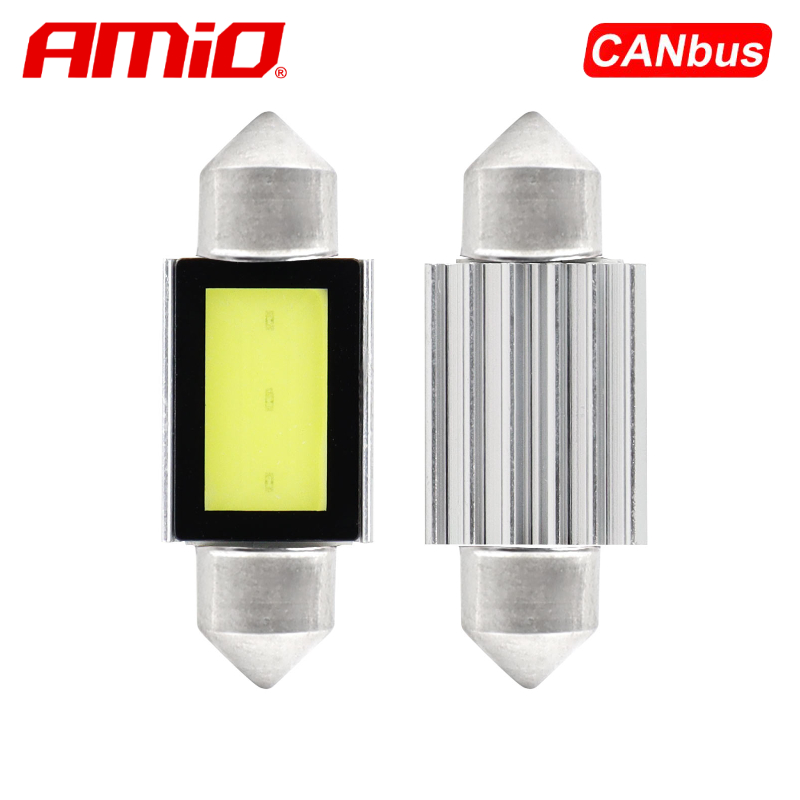 LLAMPA LED CANBUS AMiO AM-01639 COB3 C5W C10W...
