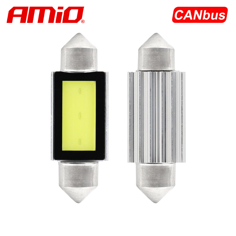 LLAMPA LED CANBUS AMiO AM-01640 COB3 C5W C10W...