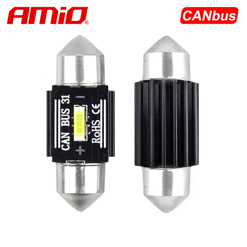 LLAMPA LED CANBUS AMiO AM-02441 1860-1SMD Ultra Br...