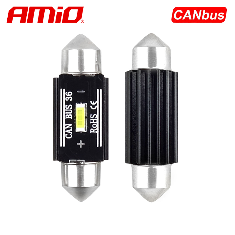 LLAMPA LED CANBUS AMiO AM-02442 1860-1SMD Ultra Br...