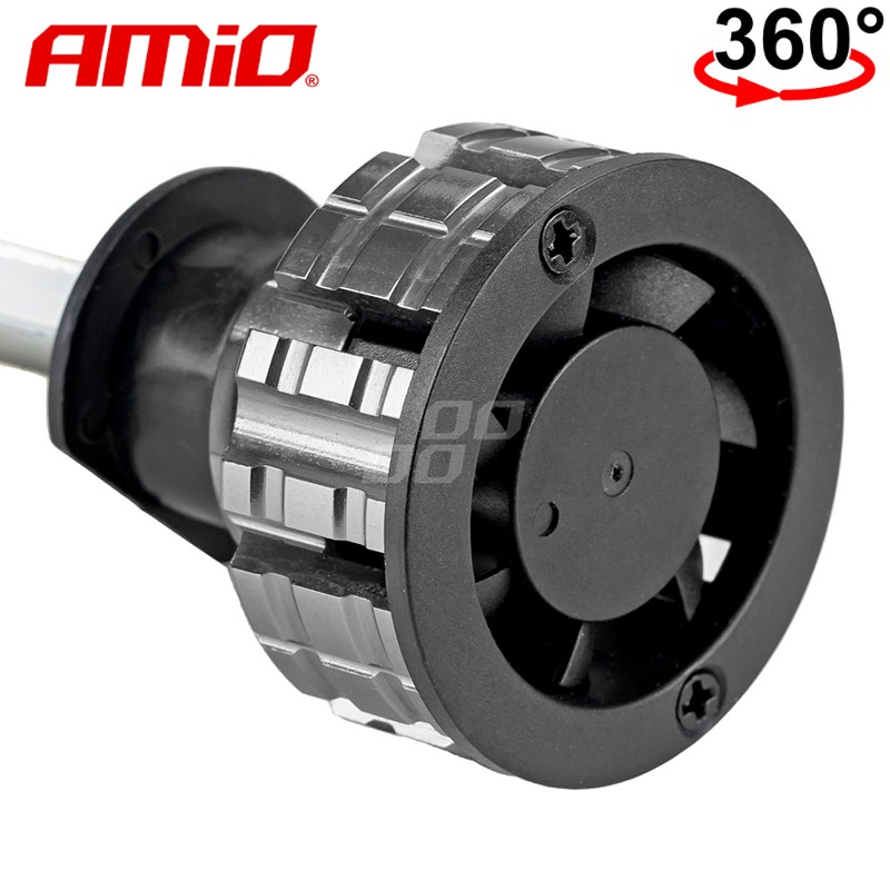 LLAMPA LED AMiO H1 COB-Series 360° AM-02842 +170% 12-24V 38W 6500K SET