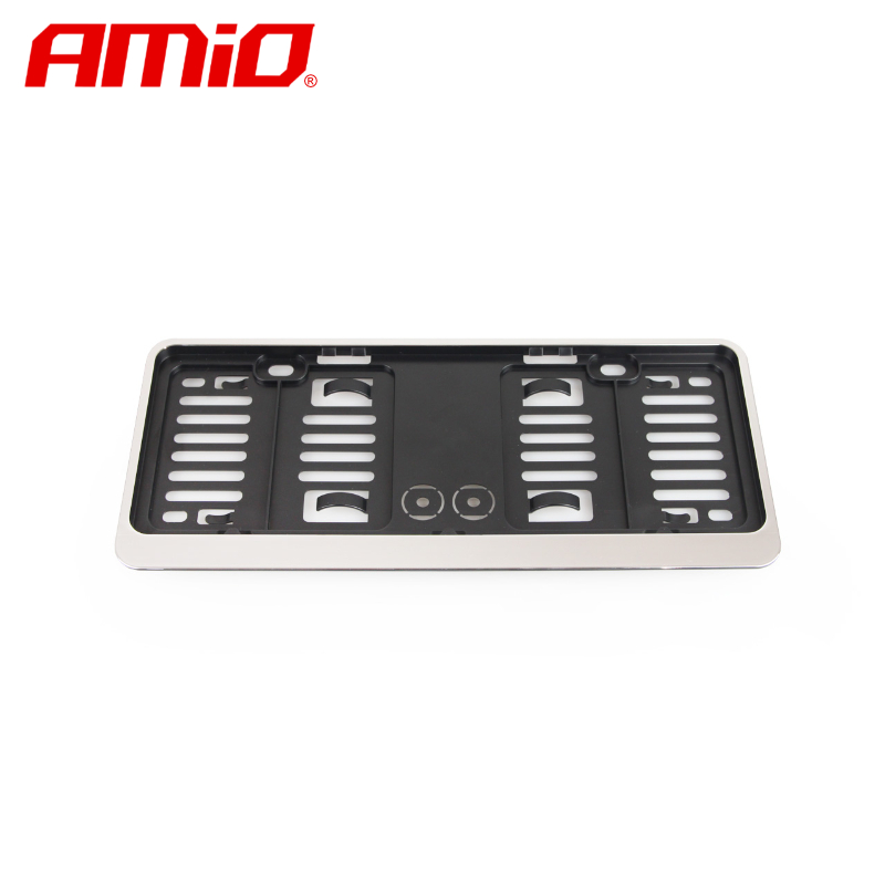 PORTATARGA PLASTIKE AMiO AM-02109 Black Chrome (US...