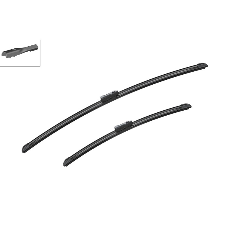 FSHIRESE XHAMI BOSCH AEROTWIN A-863-S (3 397 007 863) AUDI A1 City Carver (GBH) 45+65cm SET