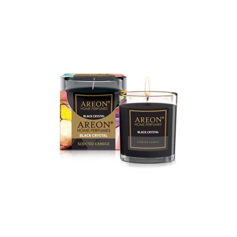 QIRI AROMATIK AREON SCENTED CANDLES 120G BLACK CRY...