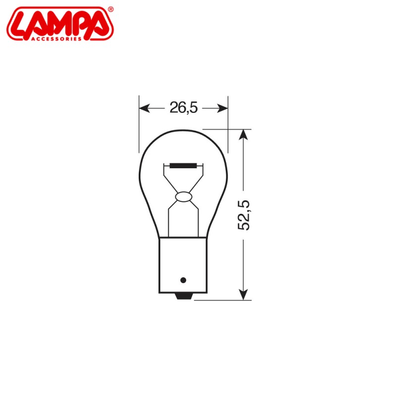 LLAMPA LMP-58066 PY21W 12 V (AMBER) 10 COPE