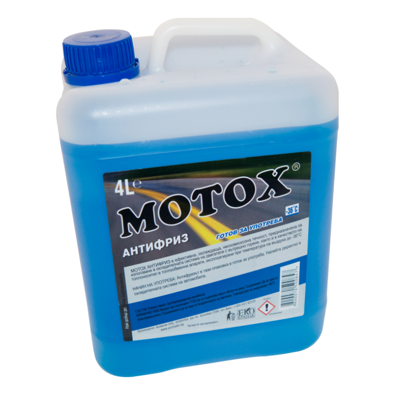 ANTIFRIZ MOTOX -36°C (G11) 4 L