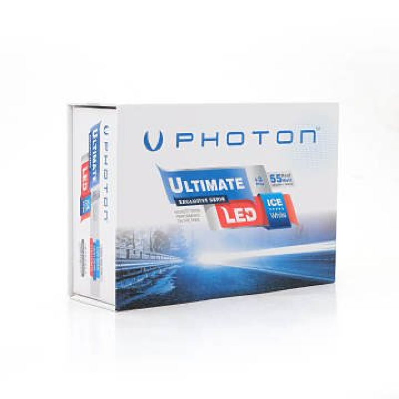 LLAMPA PHOTON LED ULTIMATE H8/ H9/ H11/ H16 12-24V ICE WHITE PH-UL-2329 SET