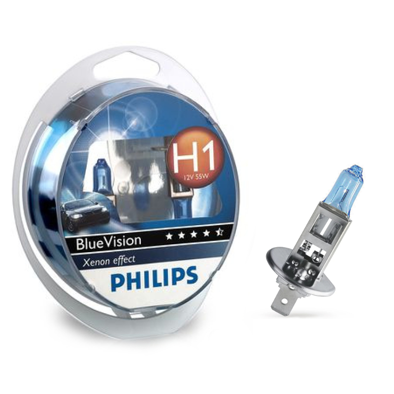 LLAMPA PHILIPS BLUE VISION H1 12 V 55 W SM- 1...