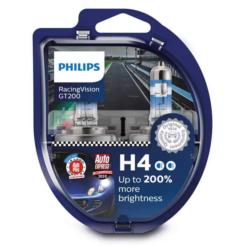  LLAMPA PHILIPS RACING VISION GT200 H4 12V 60/55W S2-12342 RGT