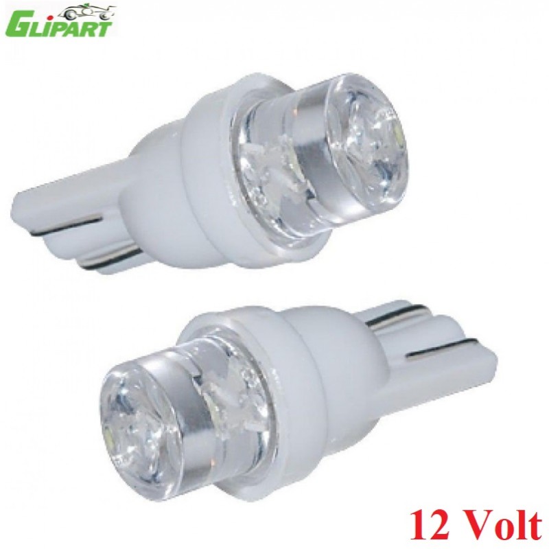 LLAMPA LED GLIPART W5W 12 V 1-LED WHITE GP-90...
